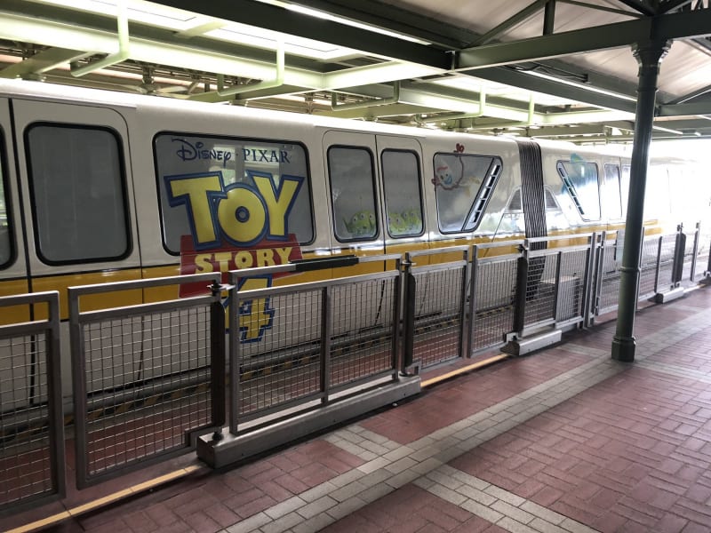 monorail disneyland toy