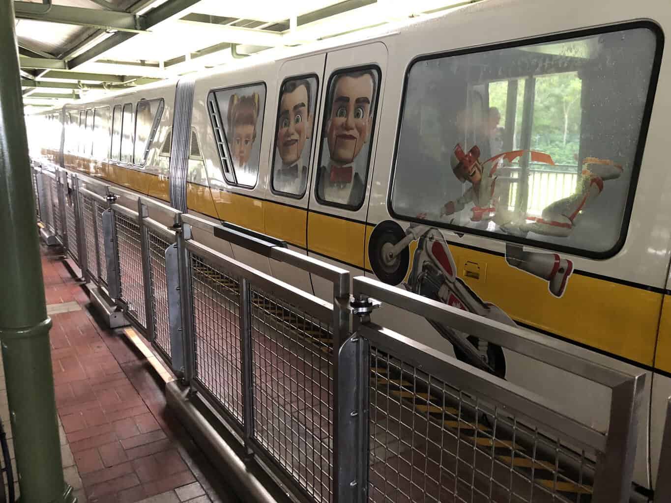 Toy Story 4 Monorail Disney World