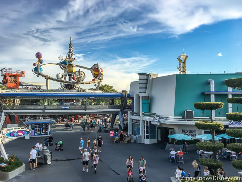 Astro Orbiter in Disney's Magic Kingdom from PeopleMover