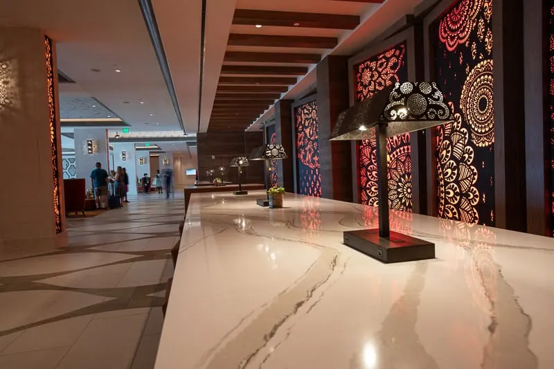 Front Desk Gran Destino Tower Lobby First Look