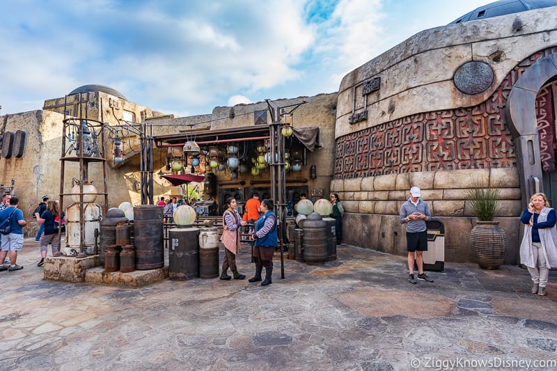 The Milk Stand in Star Wars Land