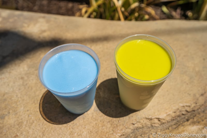 top of Blue and Green Milk Galaxy's Edge