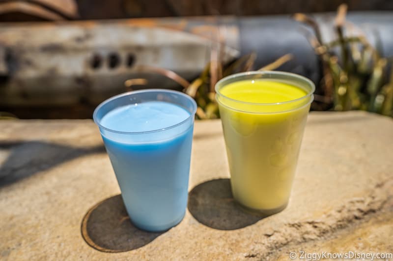 Blue and Green Milk Galaxy's Edge