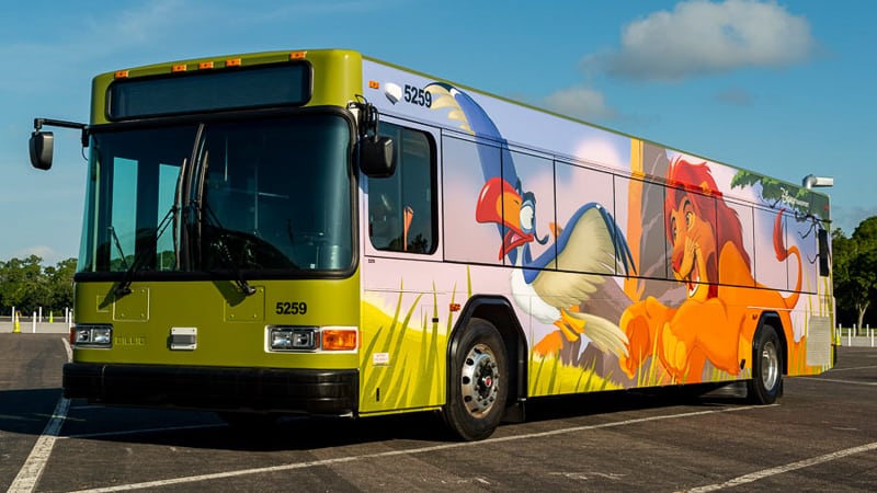 New Disney World Buses The Lion King