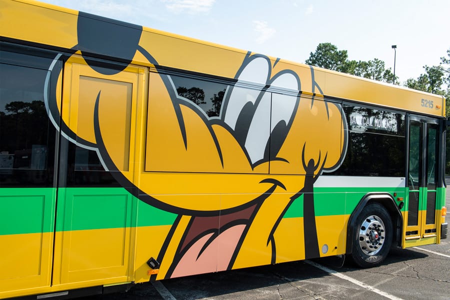 New Disney World Buses Pluto