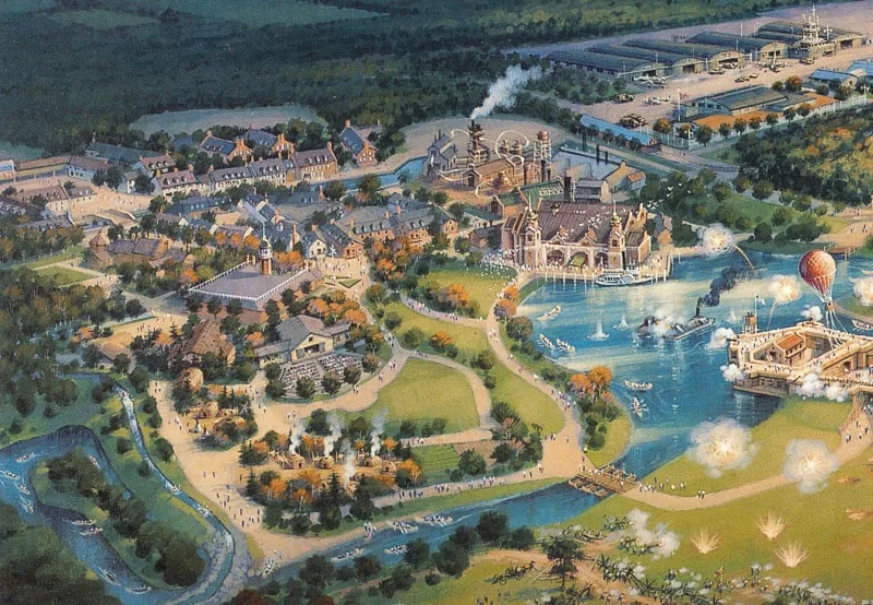 Disney America concept art