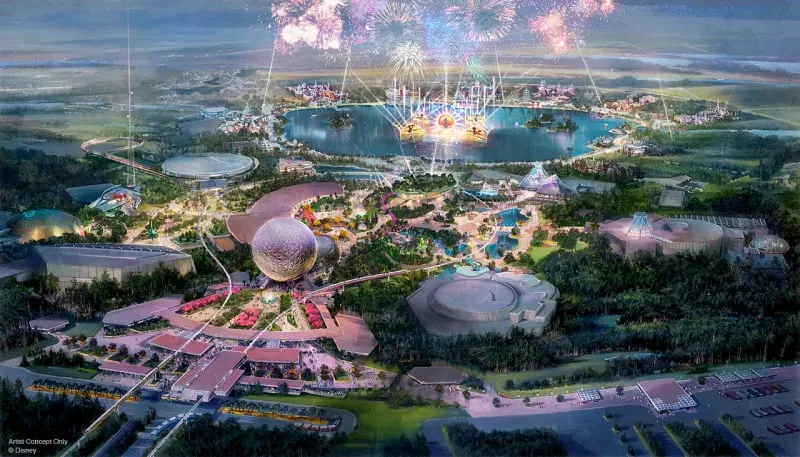 Epcot Transformation Project Concept Art