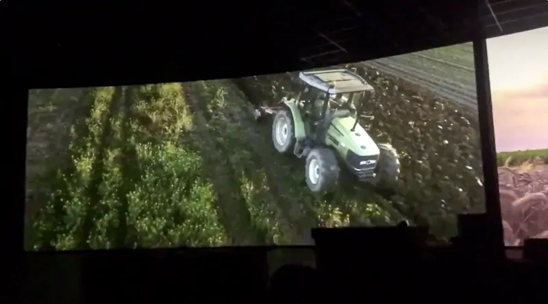 Living with the Land video upgrade tractor