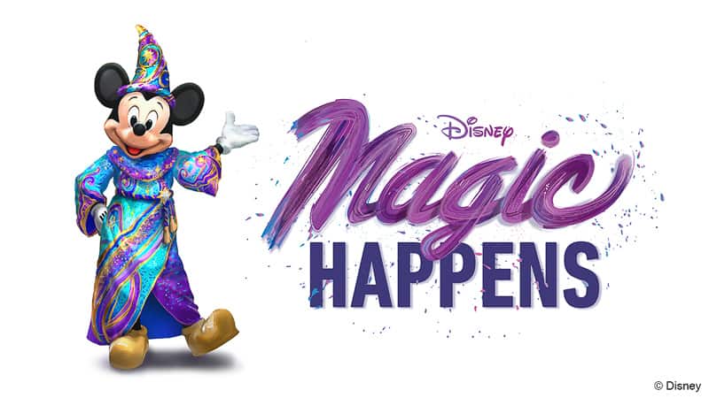 Magic Happens parade Disneyland