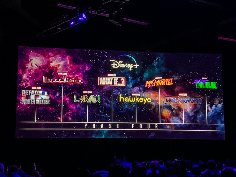 Marvel at D23 Expo Phase 4 Films, Series and Parks