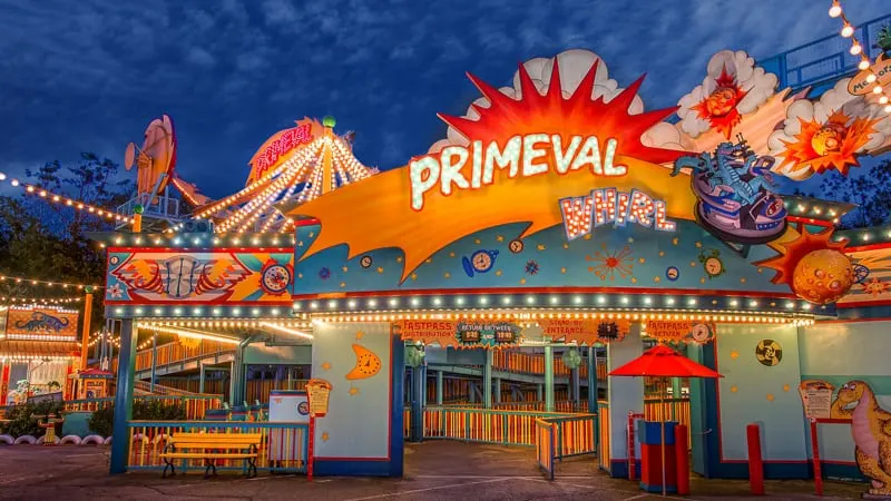Primeval Whirl entrance Disney's Animal Kingdom