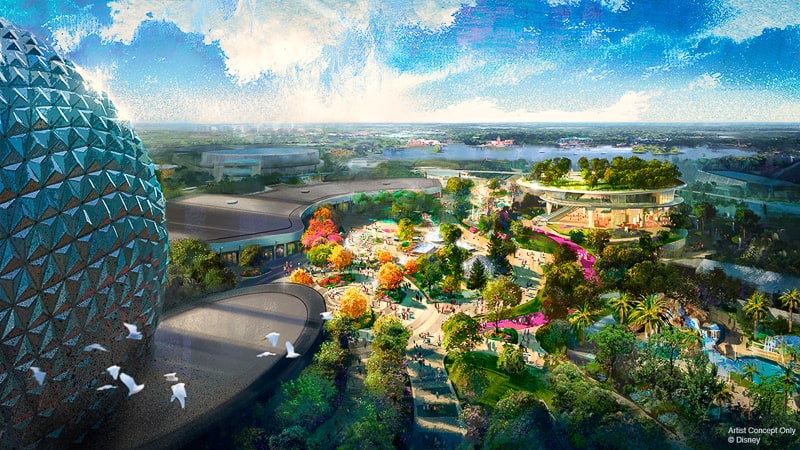 Epcot World Celebration concept art