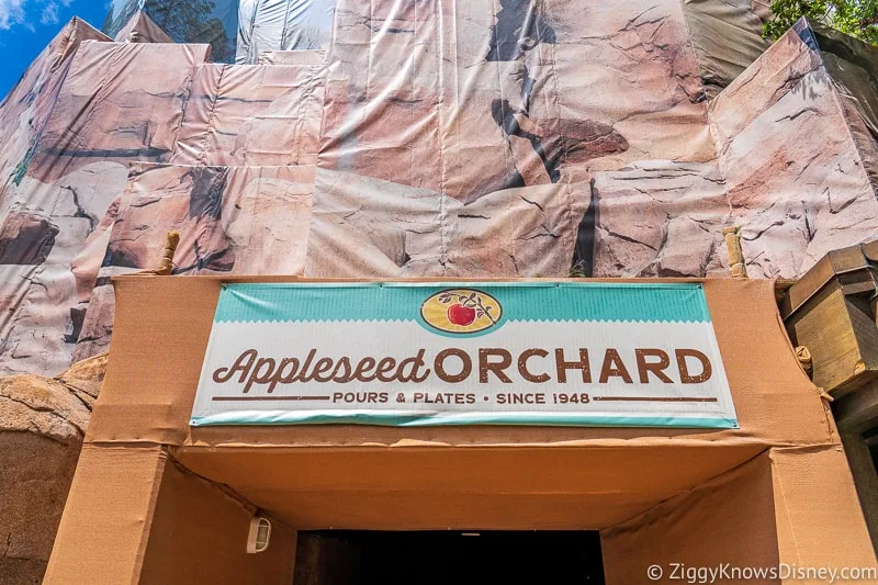 entrance Appleseed Orchard Epcot Food and Wine Festival 2019