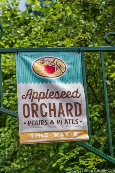 banner Appleseed Orchard Epcot Food and Wine Festival 2019