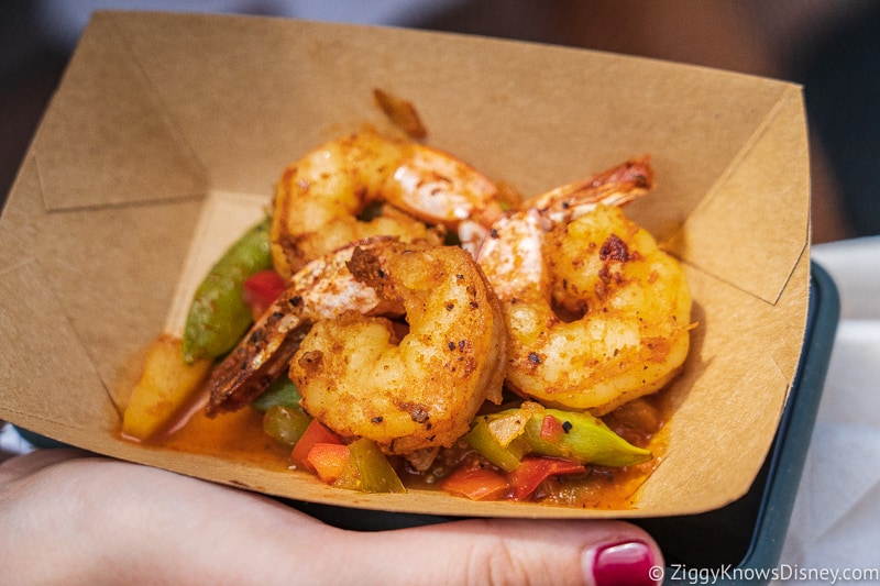 sweet and spicy bush berry shrimp Australia Epcot Food and Wine Festival 2019