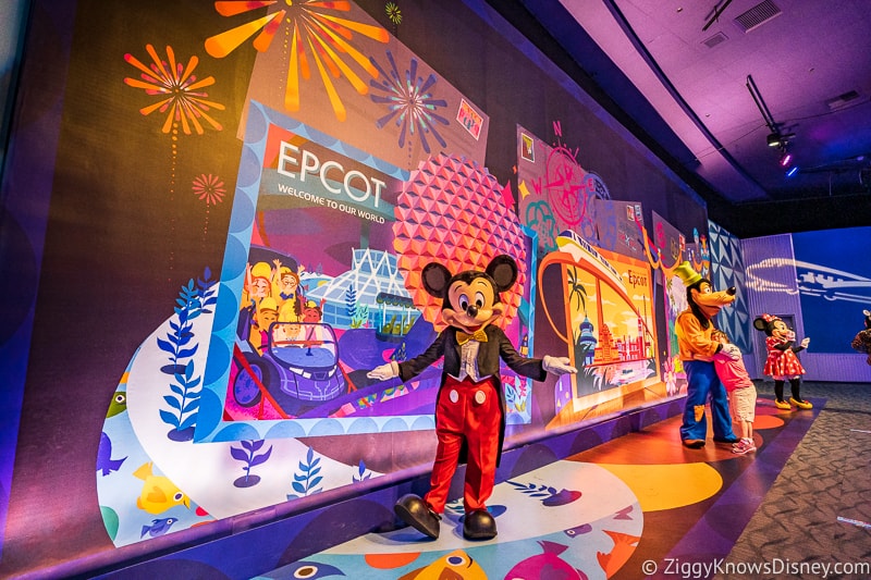 New Character Spot Epcot Mickey Mouse