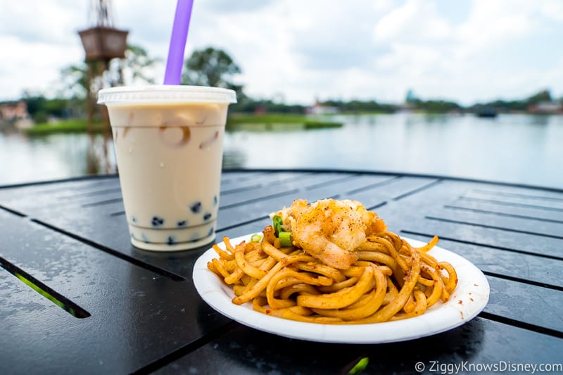 Mango Bubble Tea China Epcot Food and Wine Festival