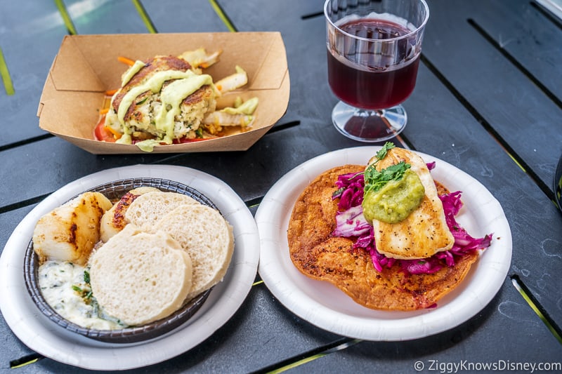 Coastal Eats 2019 Epcot Food and Wine Festival food