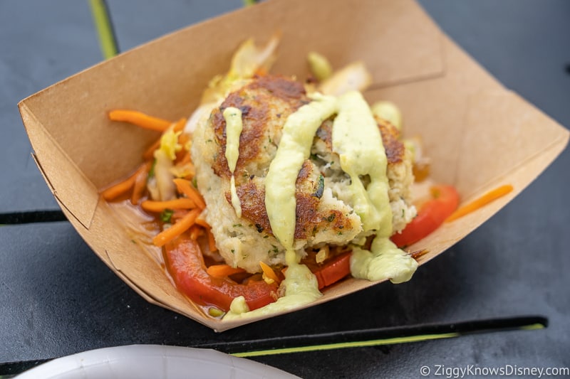 Lump Crab Cake Coastal Eats 2019 Epcot Food and Wine Festival