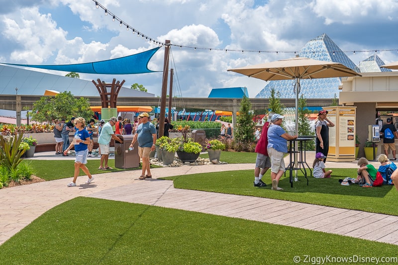 Coastal Eats 2019 Epcot Food and Wine Festival seating