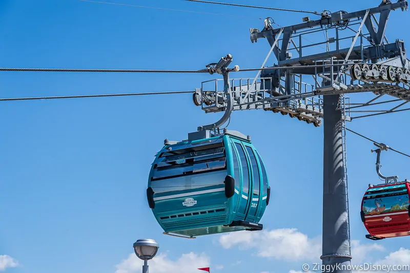 Disney Skyliner Gondolas Teal