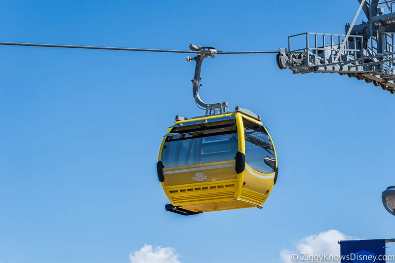 Disney Skyliner Gondolas Yellow