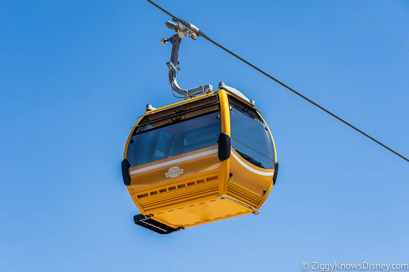 Disney Skyliner Gondolas Orange