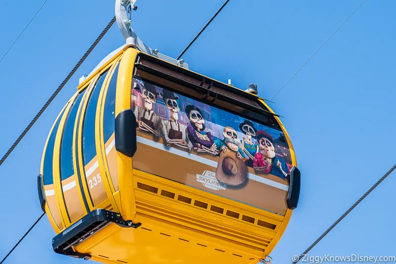 Disney Skyliner Gondolas Characters Coco 2