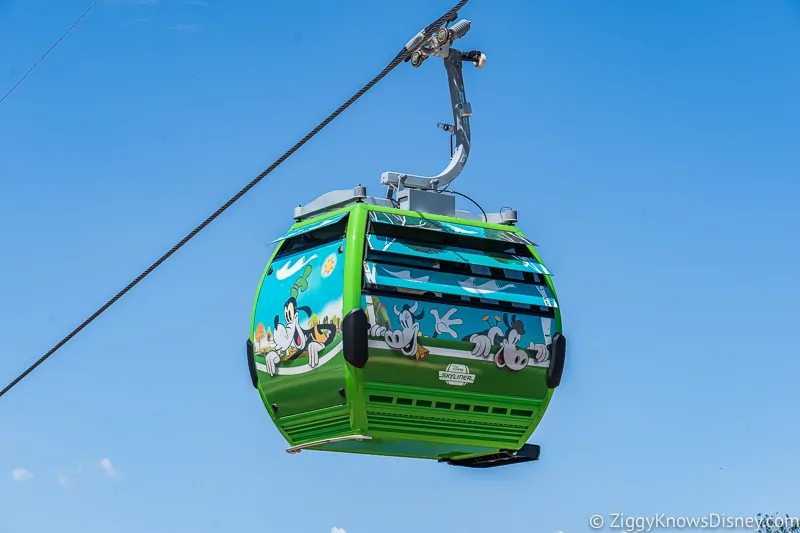Disney Skyliner Gondolas Characters Goofy