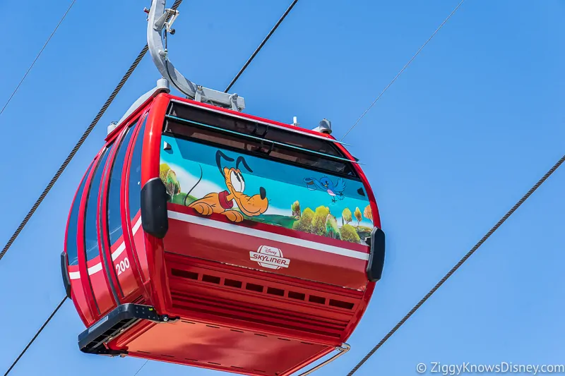 Disney Skyliner Gondolas Characters Pluto