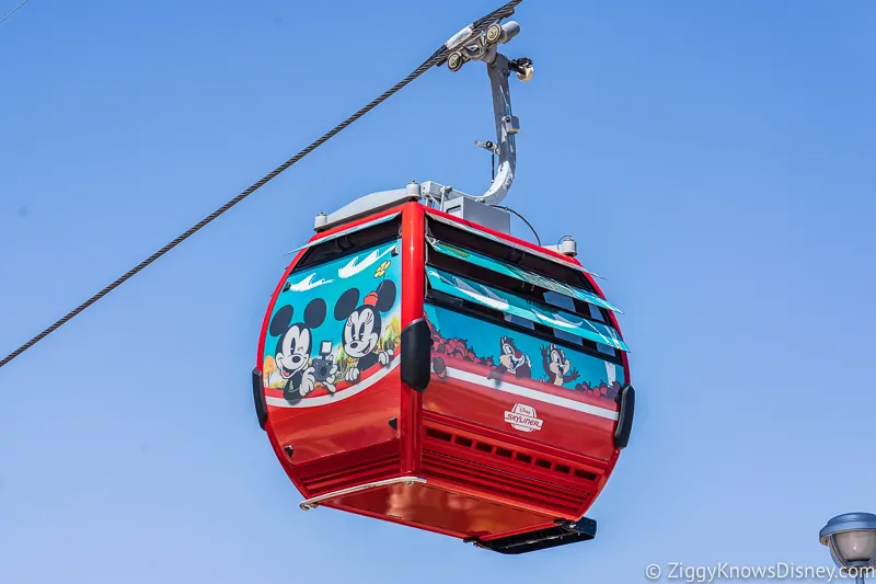 Disney Skyliner Gondolas Characters Mickey and Minnie