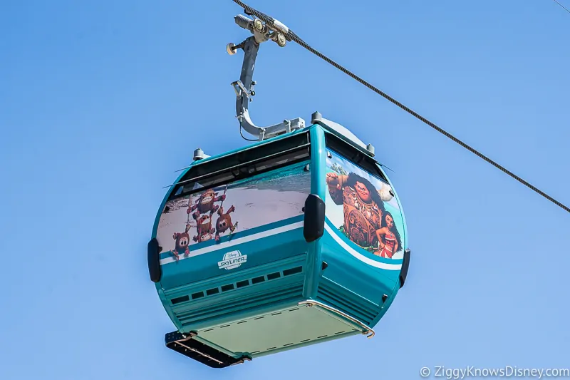 Disney Skyliner Gondolas Characters Moana 2