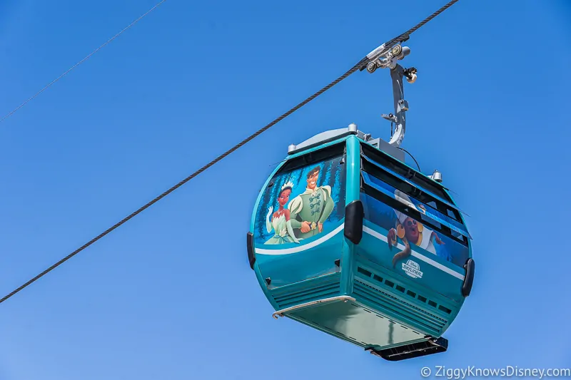 Disney Skyliner Gondolas Characters The Princess and the Frog