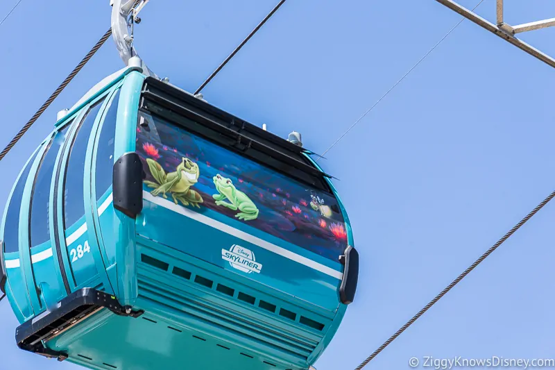 Disney Skyliner Gondolas Characters The Princess and the Frog 2