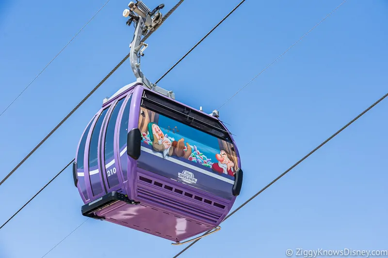 Disney Skyliner Gondolas Characters Snow White