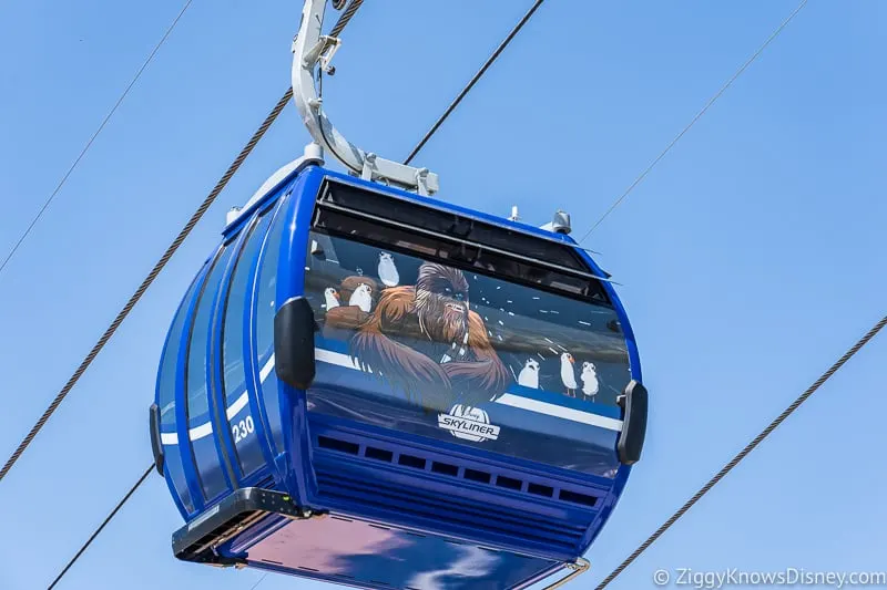 Disney Skyliner Gondolas Characters Star Wars 2