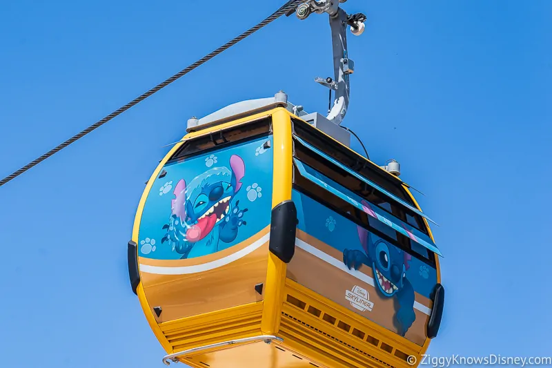 Disney Skyliner Gondolas Characters Stitch 2