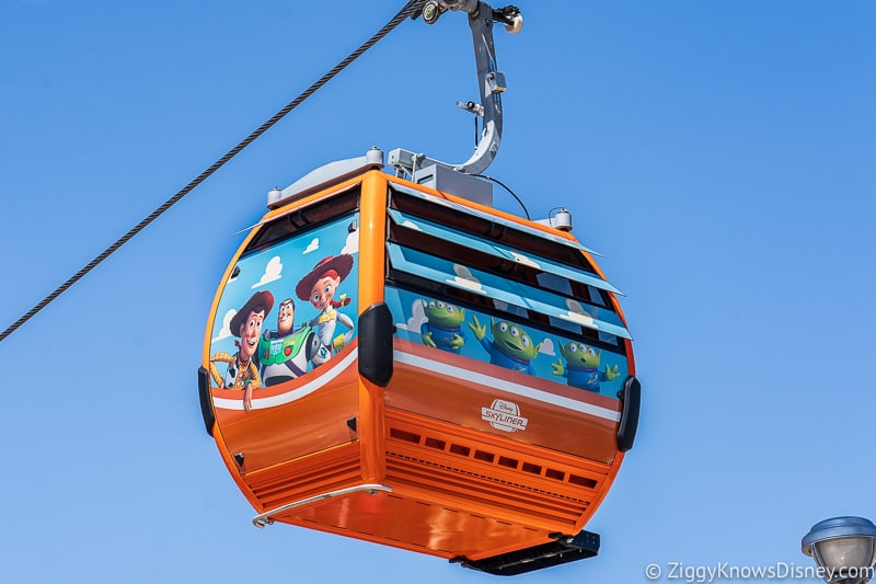 Disney Skyliner Gondolas in Walt Disney World