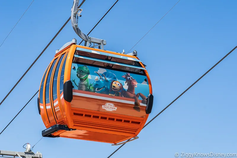 Disney Skyliner Gondolas Characters Toy Story 2