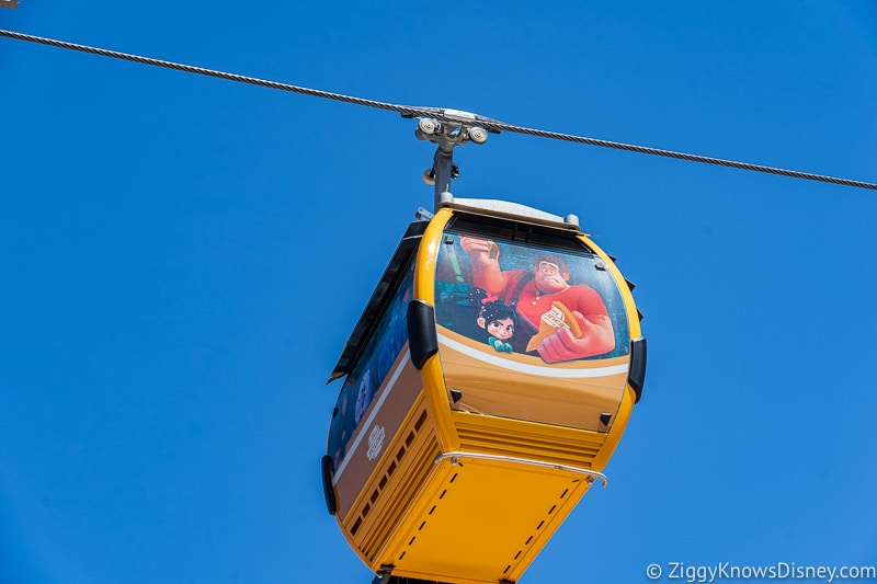 Disney Skyliner Gondolas Characters Wreck-It Ralph