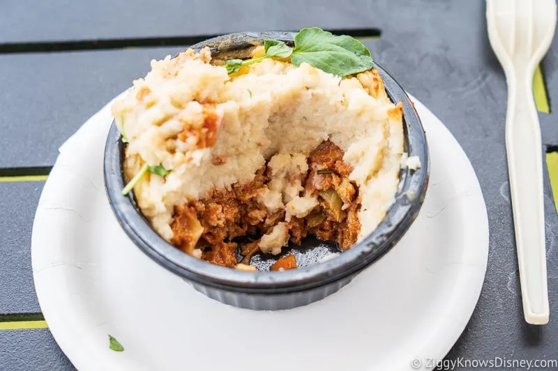 Impossible Cottage Pie Earth Eats 2019 Epcot Food and Wine Festival