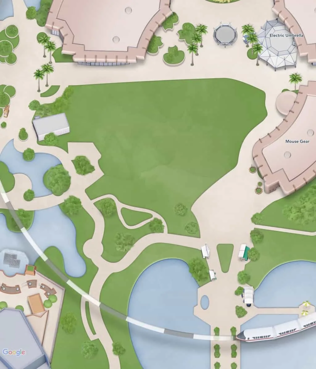 Epcot Digital Map Update Club Cool Removal 5