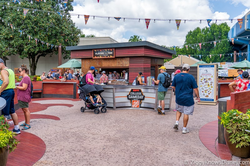 Flavors from Fire 2019 Epcot Food and Wine Festival booth