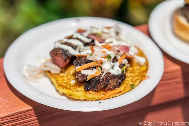 Chimichurri Skirt Steak Flavors from Fire 2019 Epcot Food and Wine Festival
