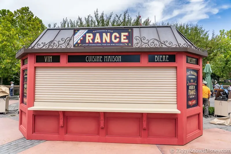 France 2019 Epcot Food and Wine Festival booth