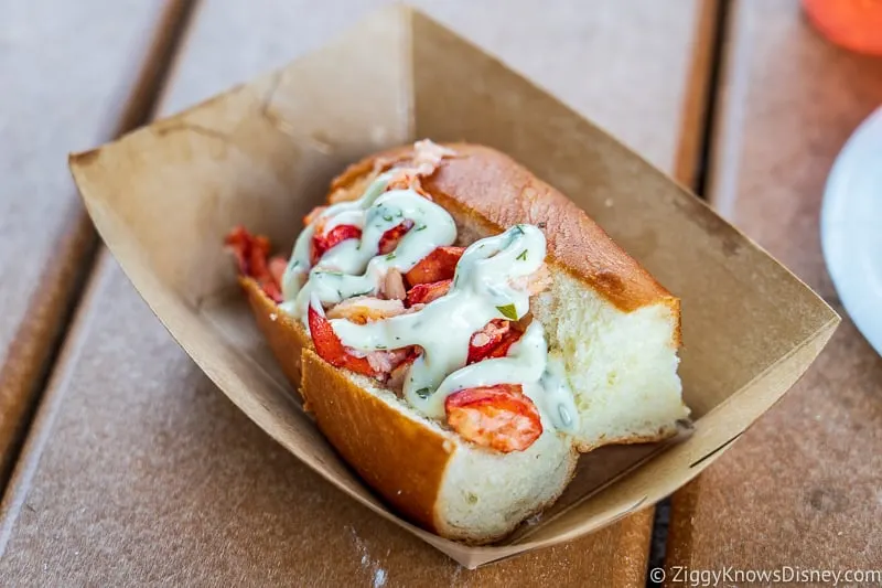 Lobster Roll Hops and Barley 2019 Epcot Food and Wine Festival