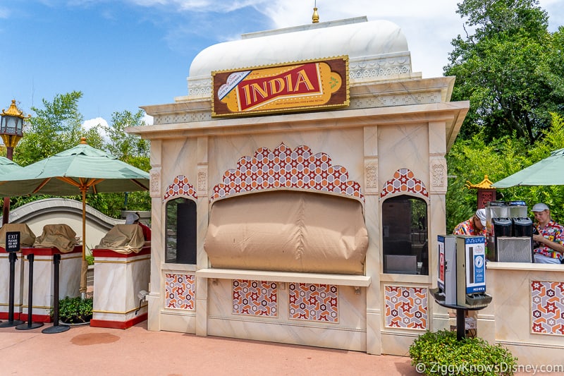 India 2019 Epcot Food and Wine Festival booth