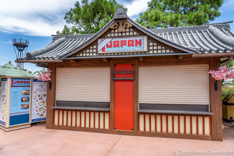 Japan 2019 Epcot Food and Wine Festival booth