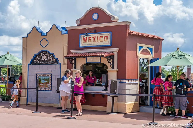 Mexico 2019 Epcot Food and Wine Festival booth