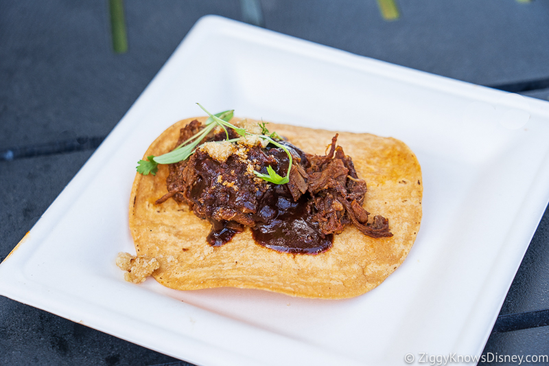 Tostada de Carne Mexico 2019 Epcot Food and Wine Festival